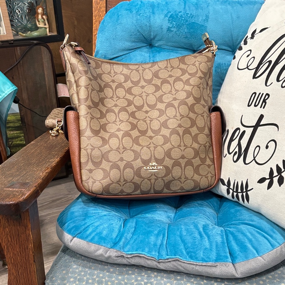 Coach Brown Shoulder Bag